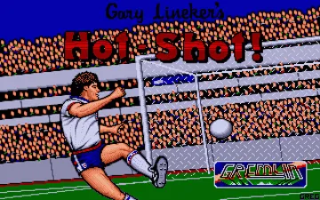 Gary Lineker's Hot-Shot! screen shot title